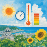 高知の7月天気は1時間予報と暑さ指数で読む