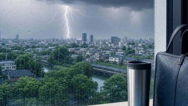 柏の天気で気をつけたい夏の雷雨と通勤前の確認